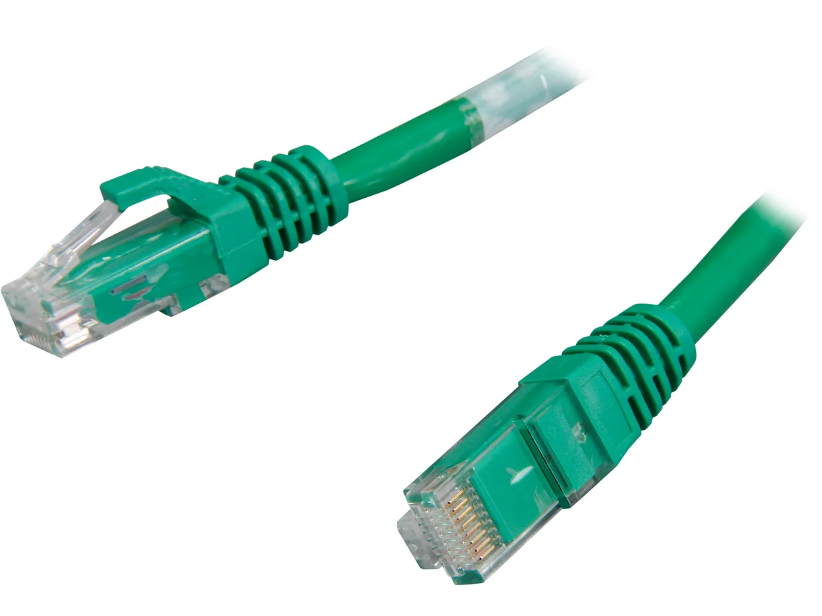 Cables To Go Cables To Go 03997 network ethernet cable Cat 6 30 ft Green — product photo