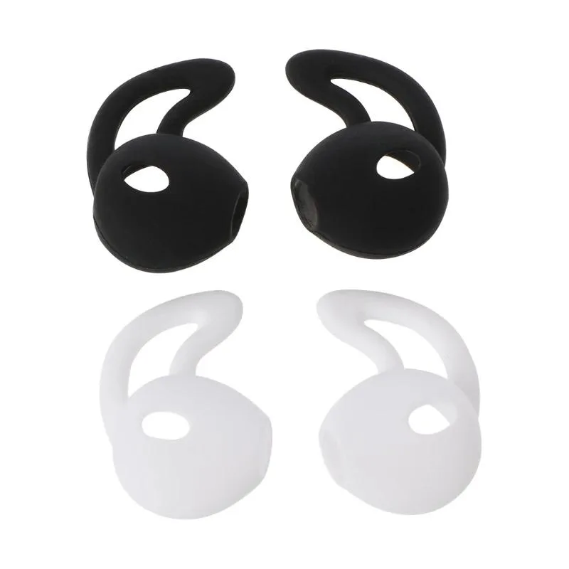 WMtec WMtec Silicone Ear Hook Eartips 2 Pairs Black White accessory — product photo