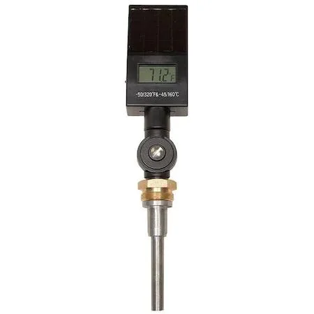 Value Brand Value Brand 6CMZ2 Solar Digital Thermometer -50 to 300°F — product photo