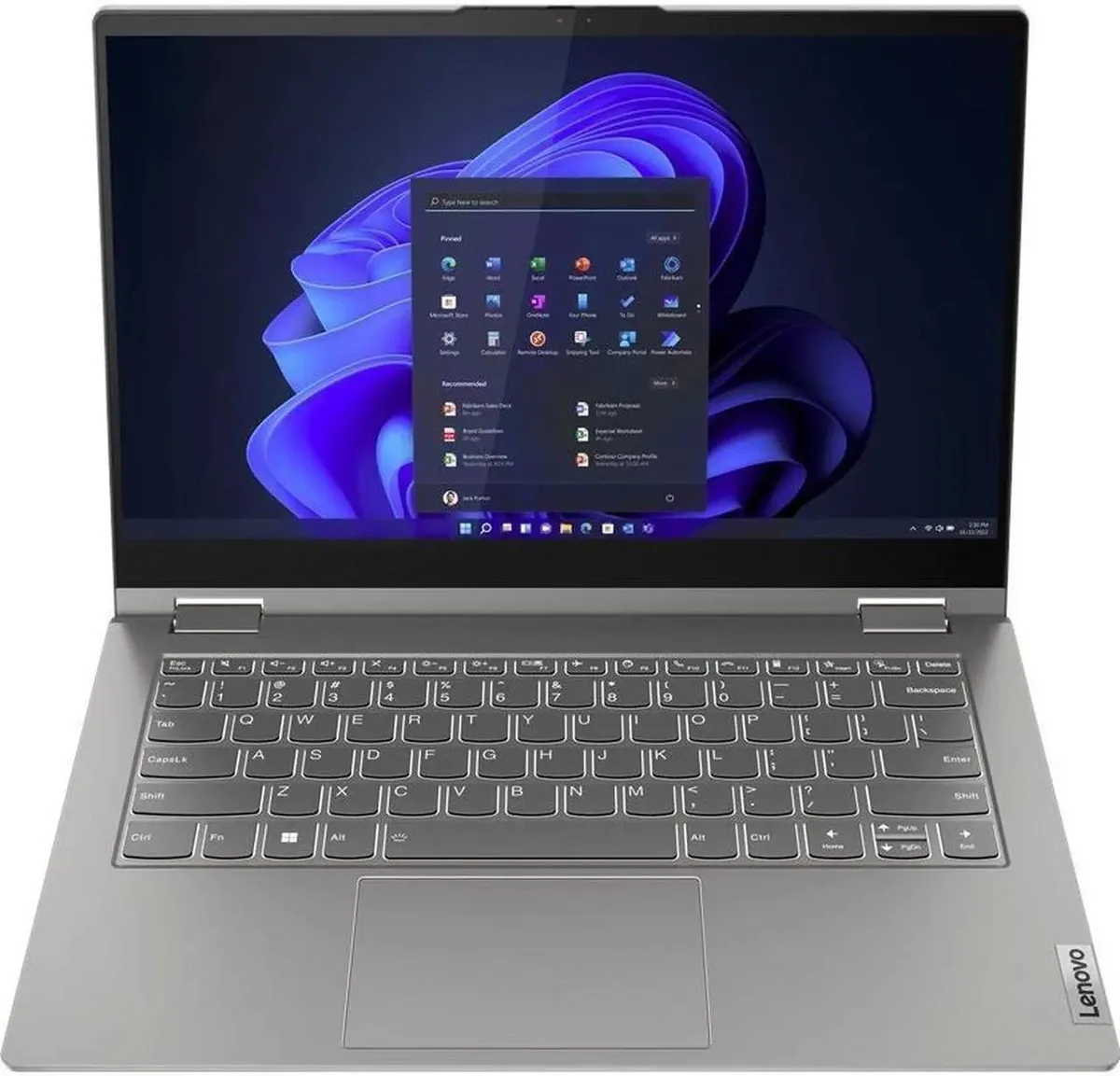 Lenovo Lenovo ThinkBook 14s Yoga G2 IAP 21DM003LUS 14" Touchscreen laptop Core i5-1235U 8GB 256GB Windows 11 Pro — product photo