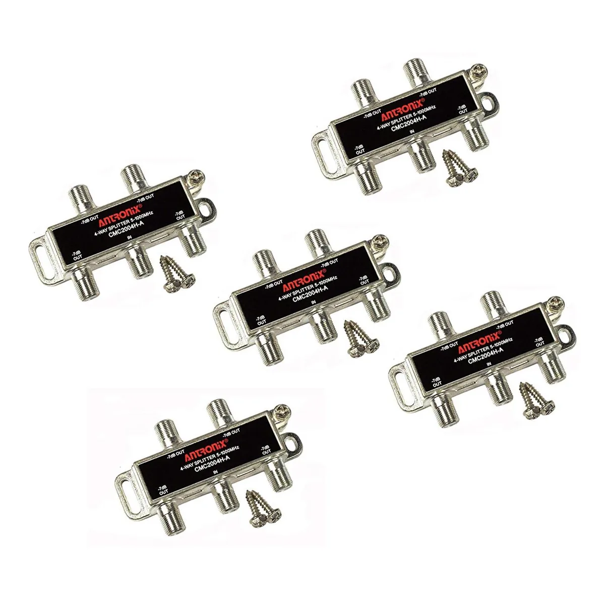 Antronix Antronix CMC2004H 4-Way Splitter 5 Pack -7dB 5-1002 MHz — product photo