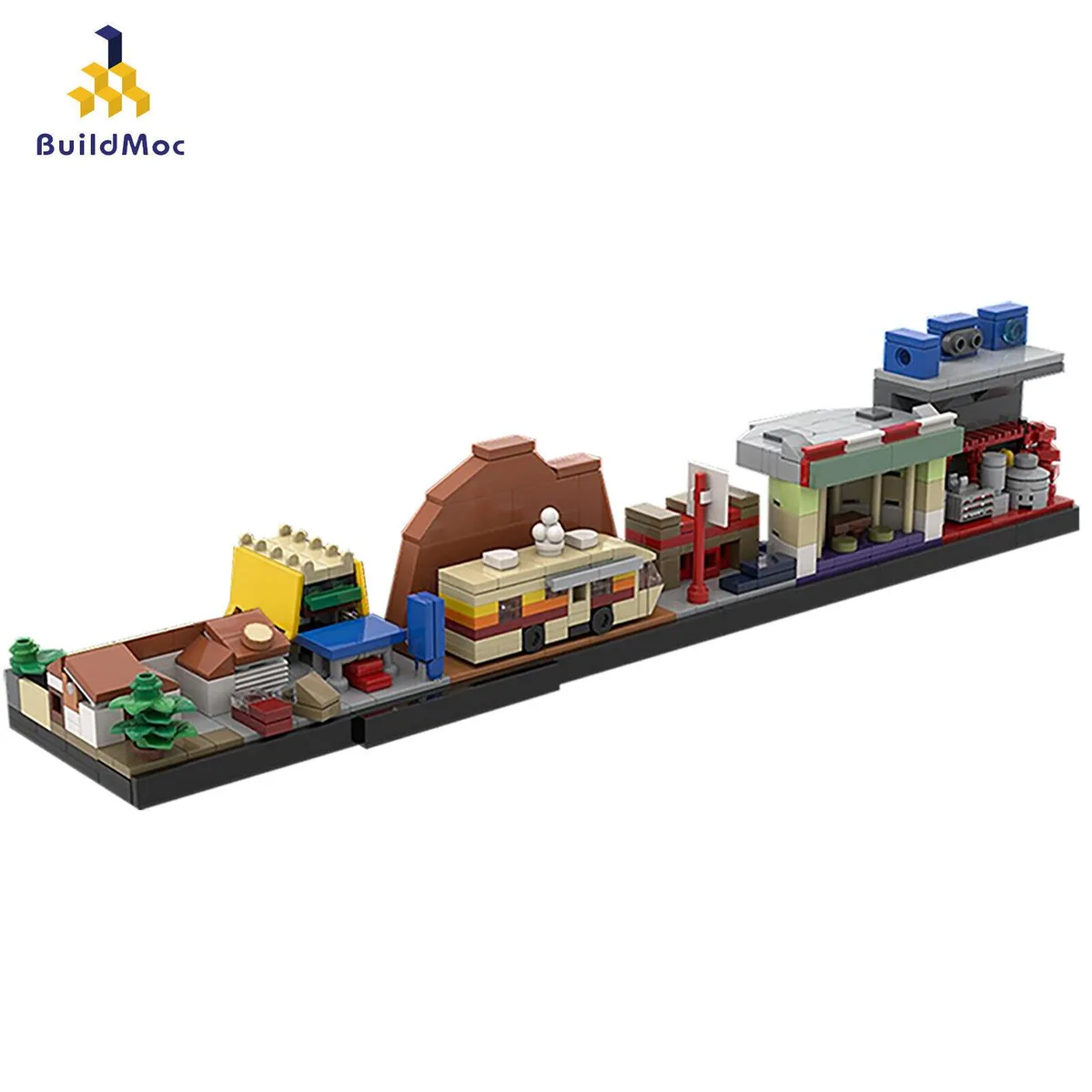 ZITIANYOUBUILD ZITIANYOUBUILD Skyline Architecture 426 Pieces Chemistry Teacher MOC Educational Building Set — product photo