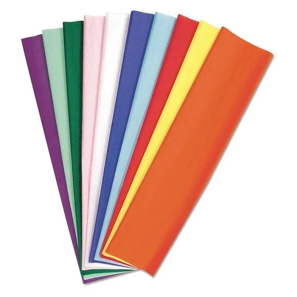 Pacon Pacon 58970 Kolorfast Tissue Assortment 20 x 30 100 Sheets 10 Colors — product photo