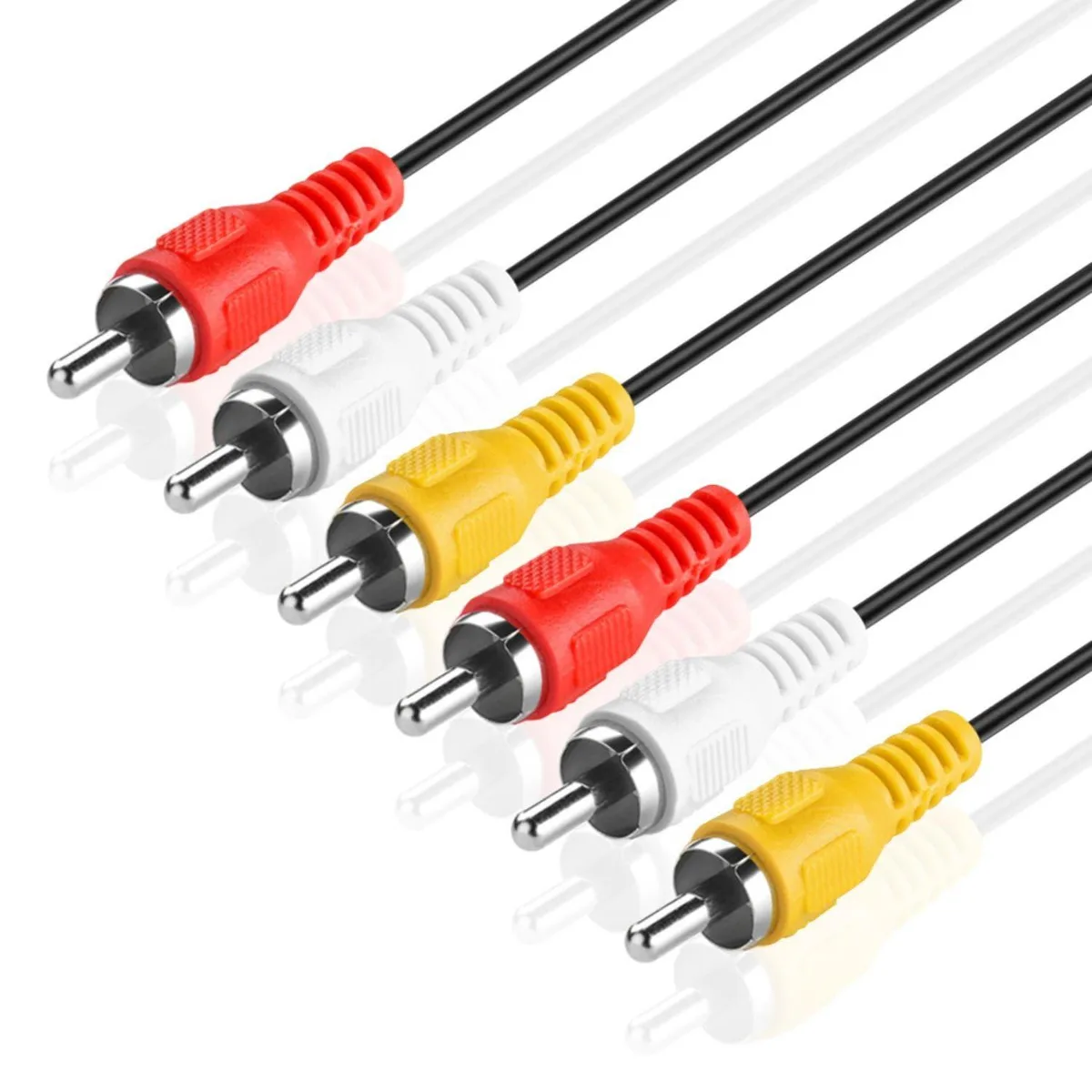  TNP Products 3 RCA Composite Cable 6 ft — product photo
