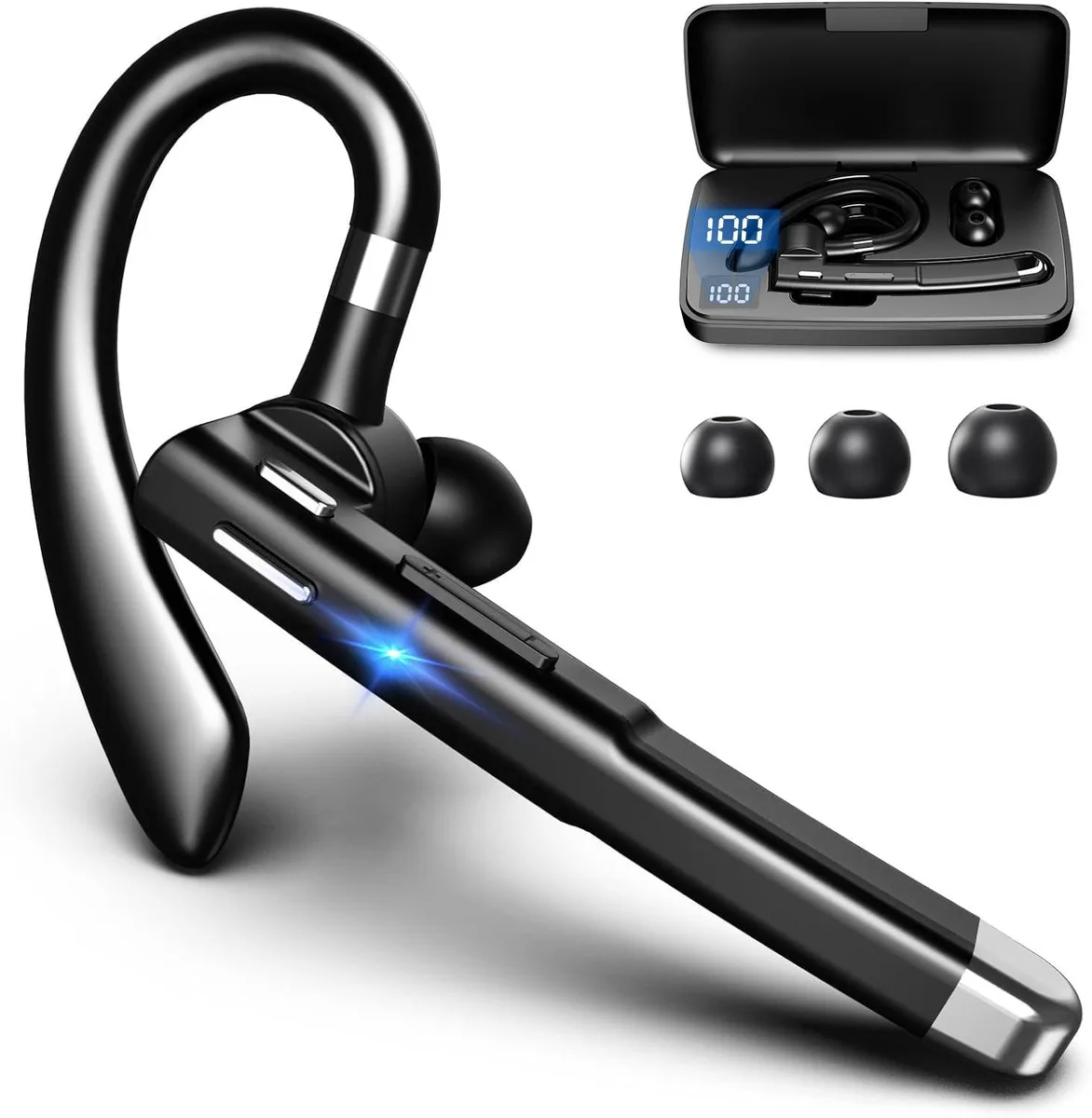  1MORE YYK-520 Bluetooth 6.1 Headset ENC 72h Black — product photo