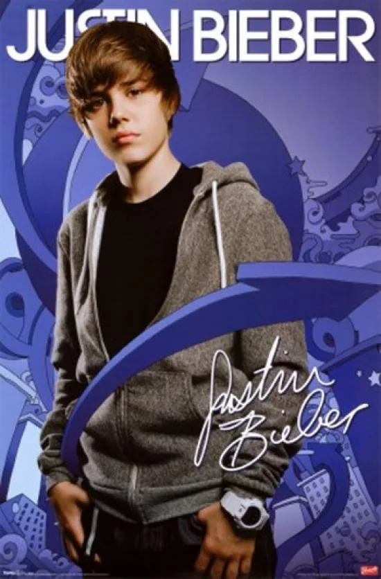 Justin Bieber Arrows poster print on heavy stock paper 24 x 36 inches