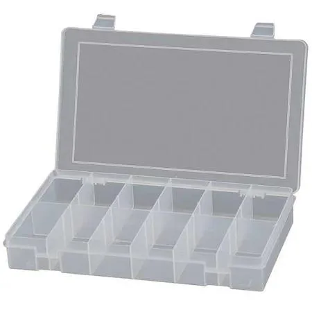 Durham Durham 12 Compartment Box 11 in Clear — product photo