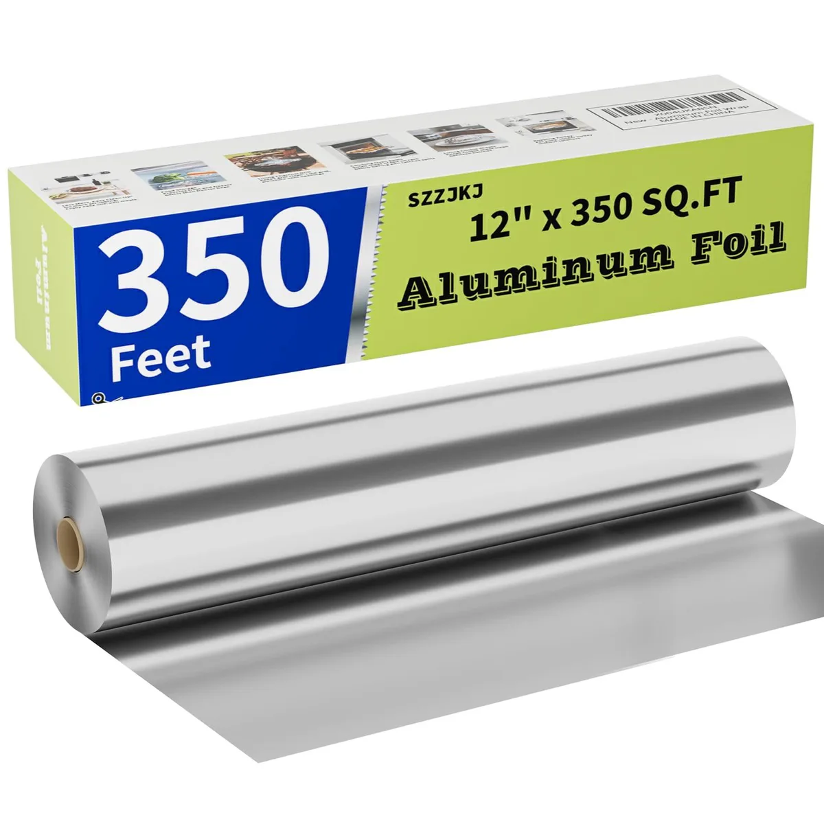  Healthy Living Tin Foil 02 Aluminum Foil Roll 12in x 350ft — product photo