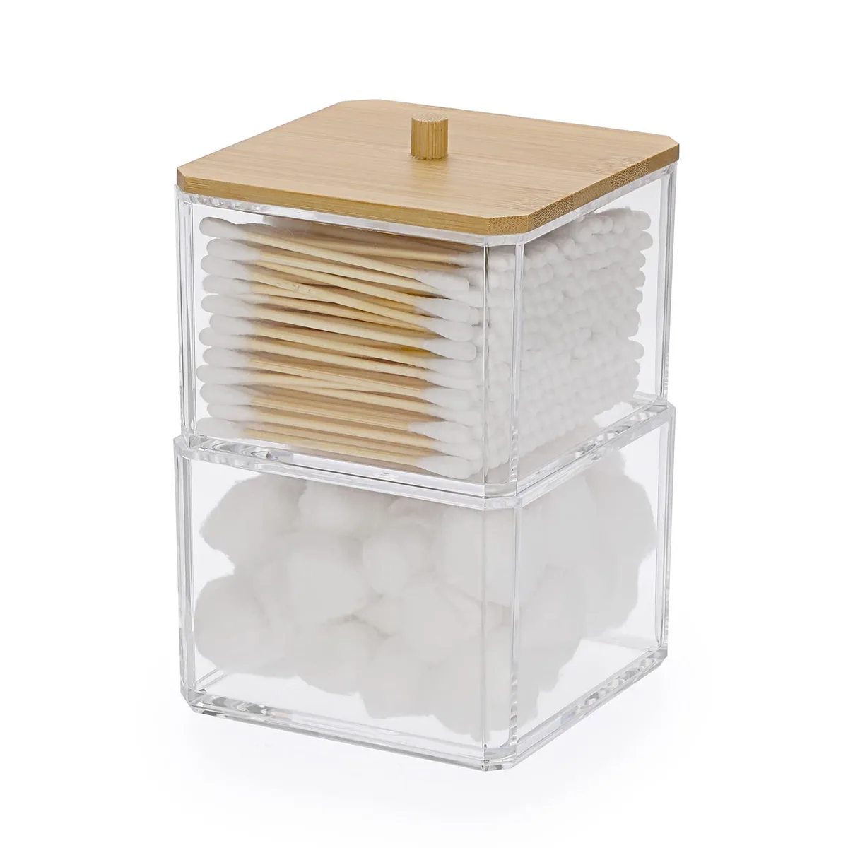  Decolav Acrylic Bath Storage 2-Tier HPWSN00627 Black 14.33x12.83x9.06in — product photo