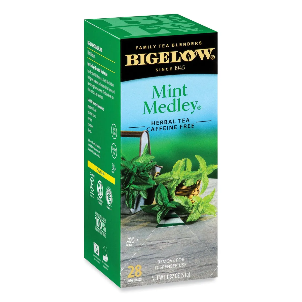 Bigelow Bigelow Mint Medley Herbal Tea 28 Bags 10393 — product photo