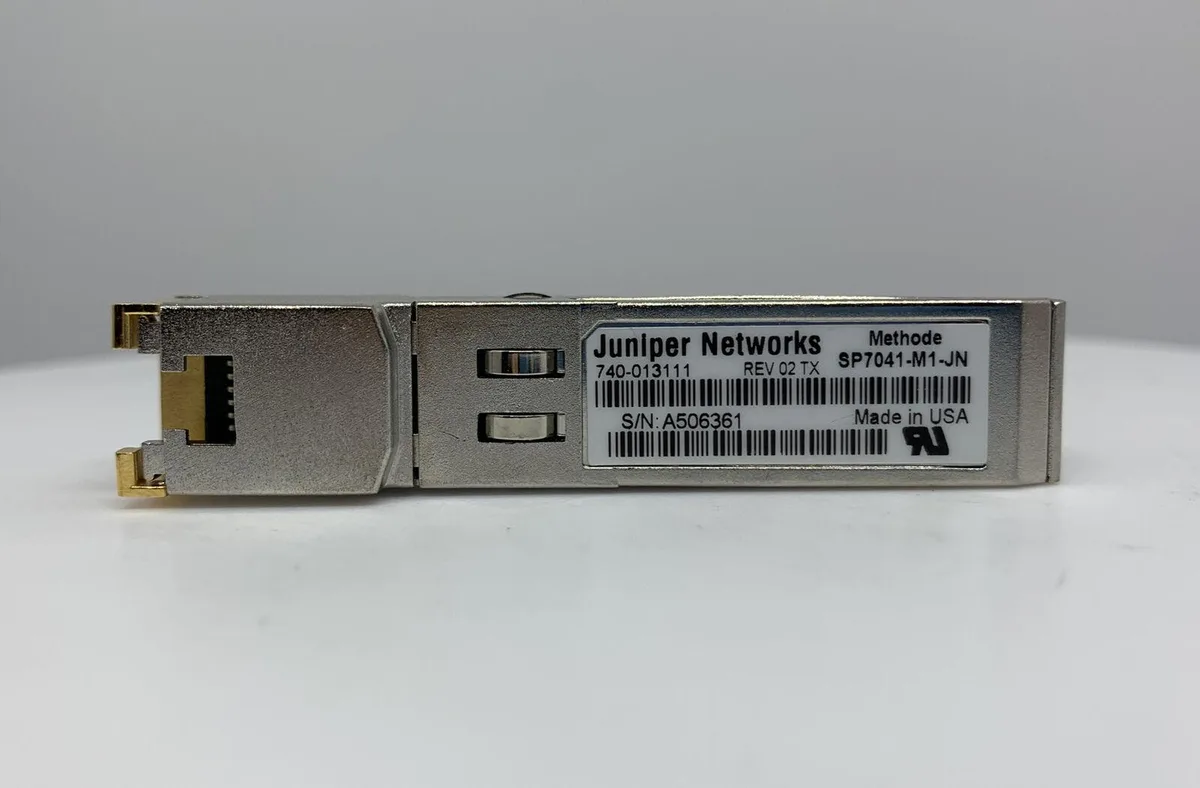 HPE Juniper Networking HPE Juniper Networking EX-SFP-1GE-T 740-013111 SFP transceiver — product photo