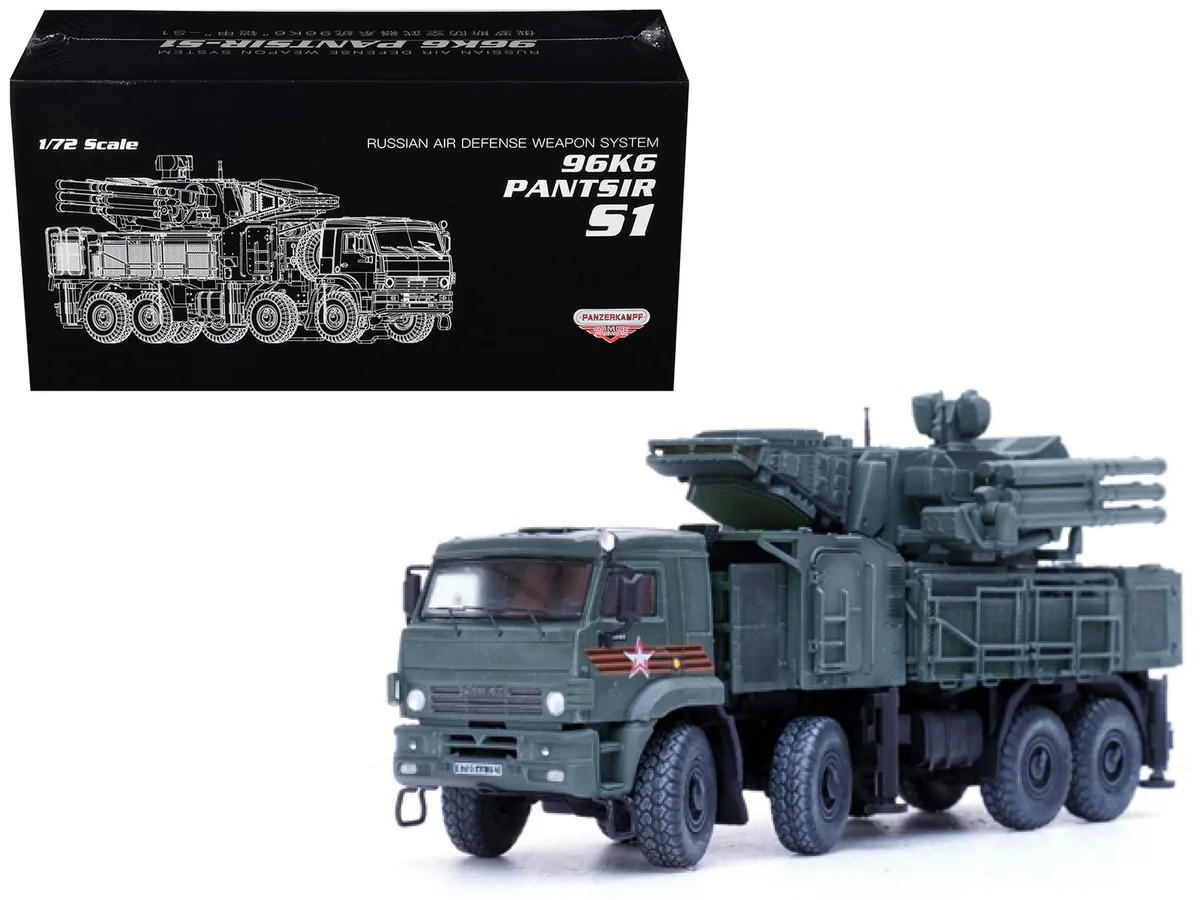 Panzerkampf Panzerkampf Pantsir S1 96K6 1/72 Diecast "Victory Day Parade — product photo
