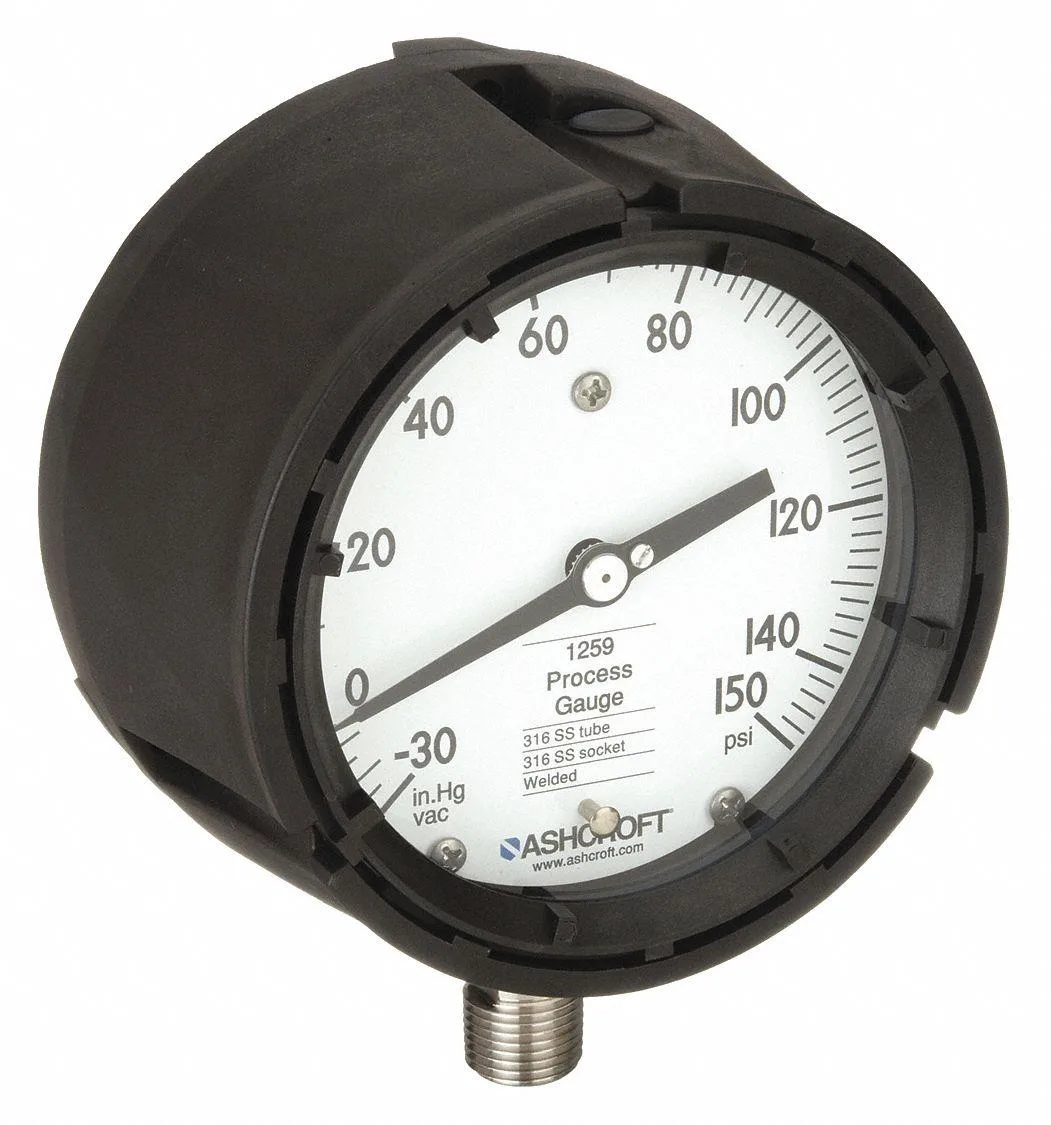 Ashcroft Ashcroft 451259SD04LV/150# Compound Gauge 30 Hg 150 psi 4-1/2In measurement tool — product photo
