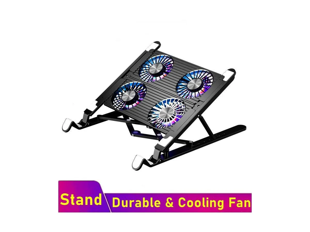 IXJYLCPC IXJYLCPC Laptop Cooling Pad 4 Fan Foldable 11-17.3 — product photo