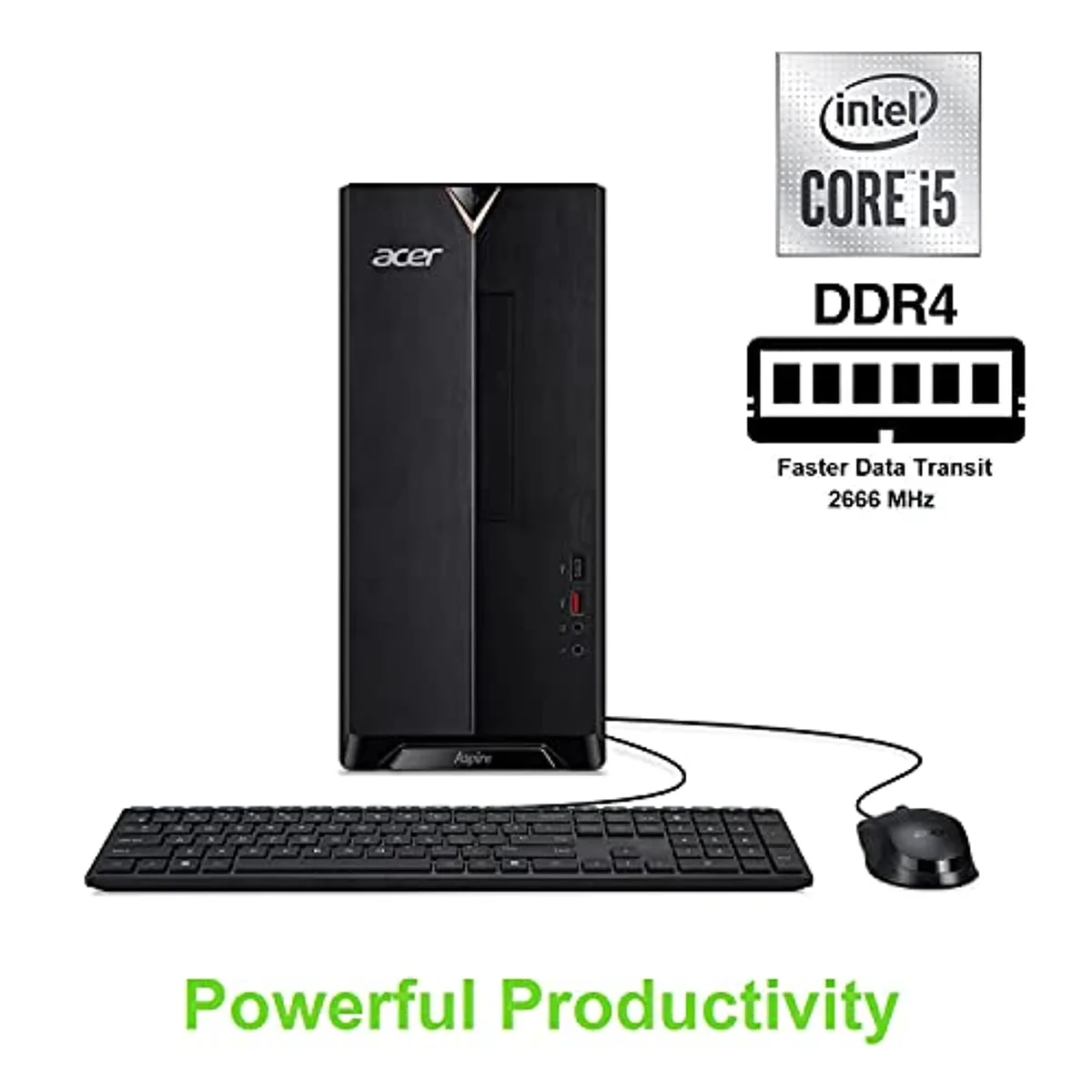 Acer America Acer Aspire TC-1660-UA92 desktop PC i5-10400 12GB 512GB NVMe — product photo