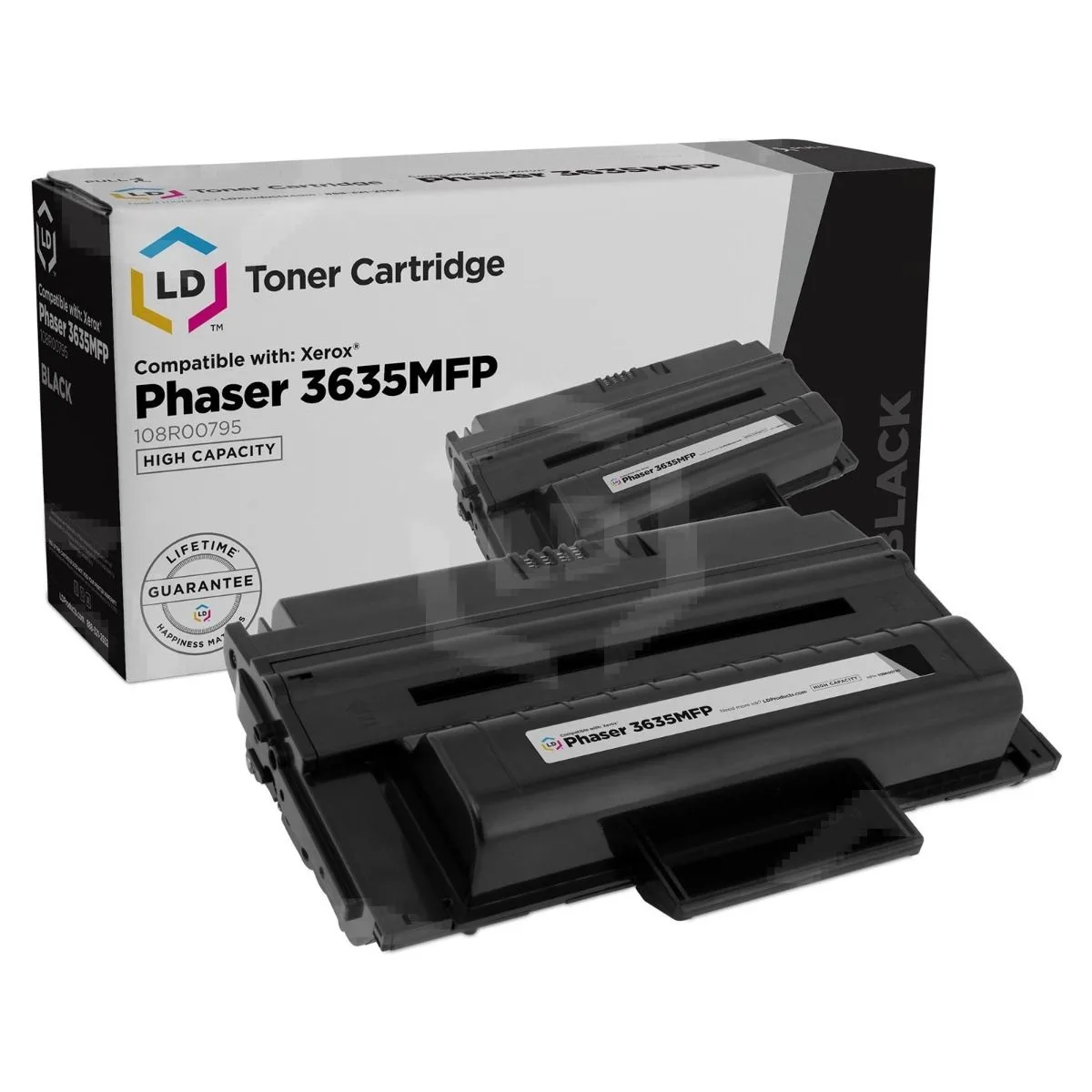 LD Products LD Products 108R00795 / 108R795 HY Black Toner Cartridge — product photo