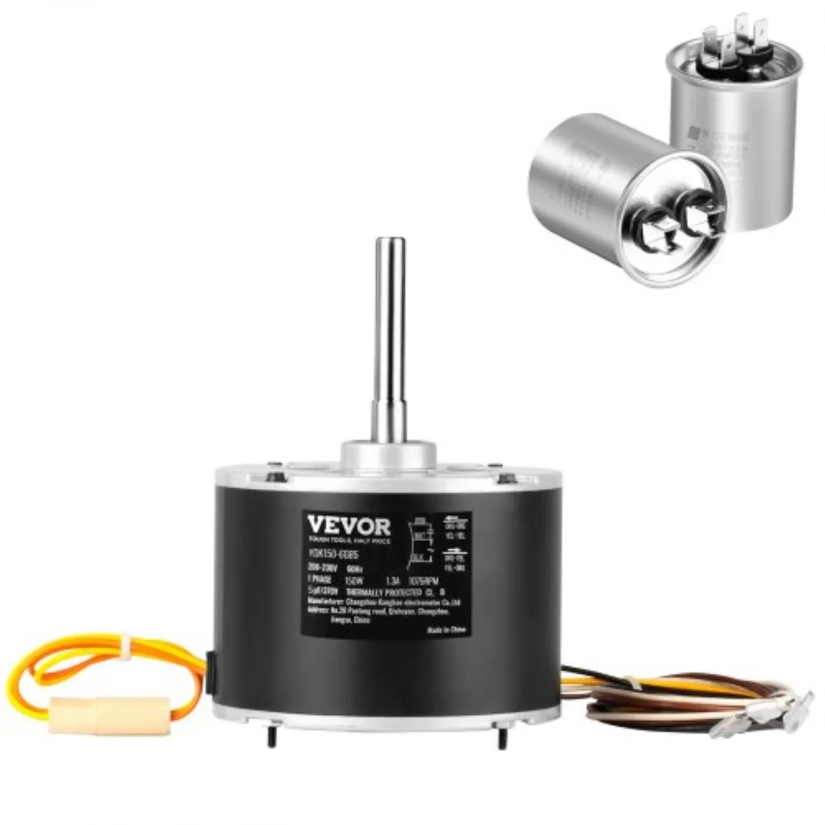 VEVOR VEVOR Condenser Fan Motor K55HXJKL-2918 1/5 HP 1075 RPM 208-230V — product photo