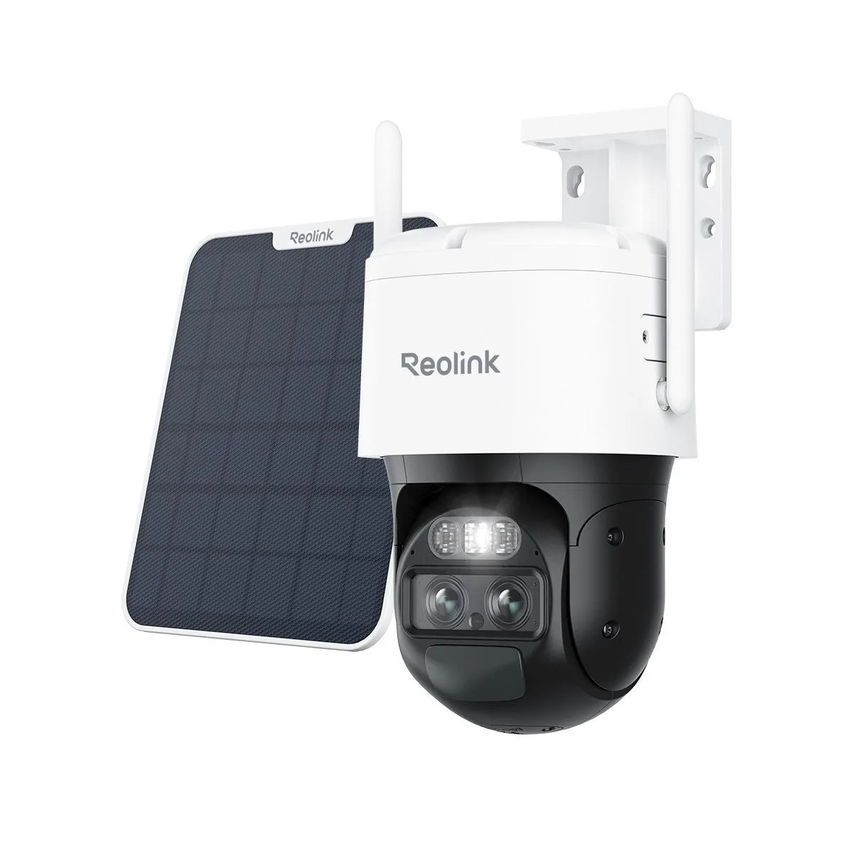 Reolink Reolink TrackMix LTE 4G 4K Dual Lens Cellular Trail Security Camera White — product photo