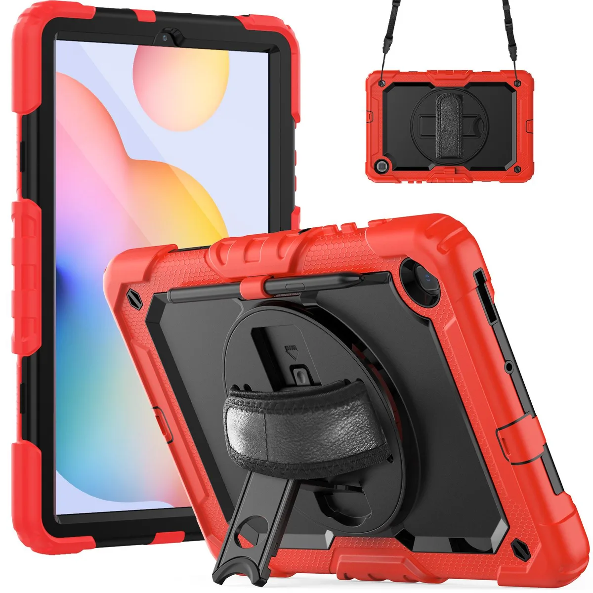 BONAEVER BONAEVER Hard Case for Samsung Galaxy Tab S6 Lite 10.4 inch Red — product photo
