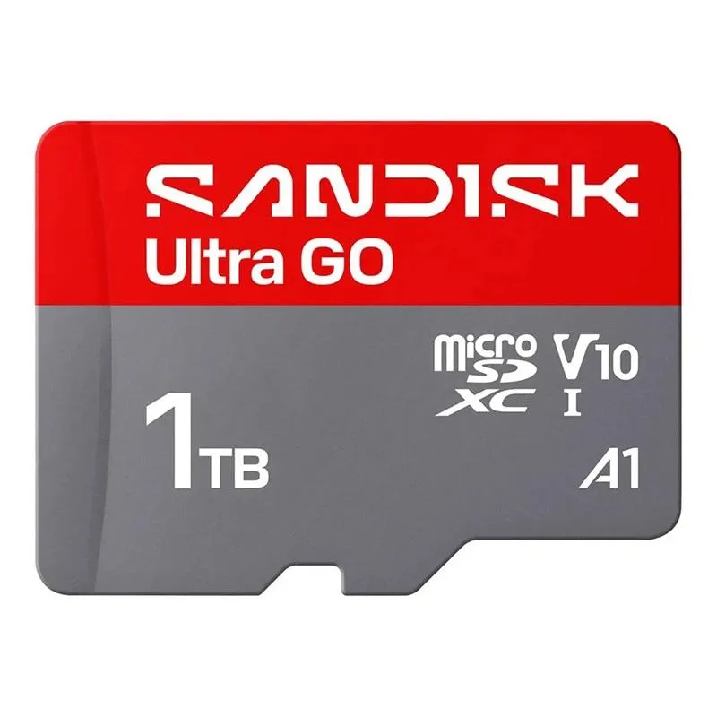 SanDisk SanDisk Ultra GO microSDXC 1TB SDSQUGN-1T00-GN6MN + Adapter memory card — product photo