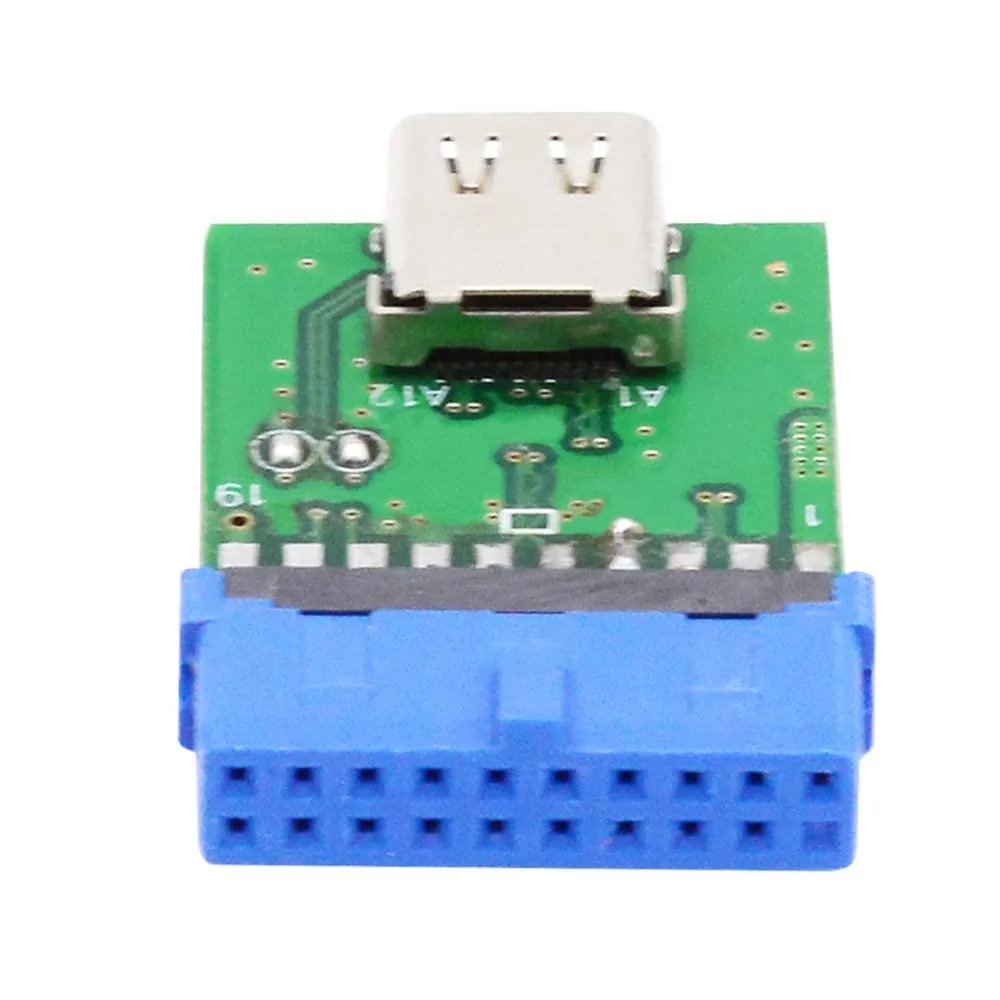 Fervit Fervit USB 3.1 Type-C Female to USB 3.0 19pin 20pin Header Adapter — product photo