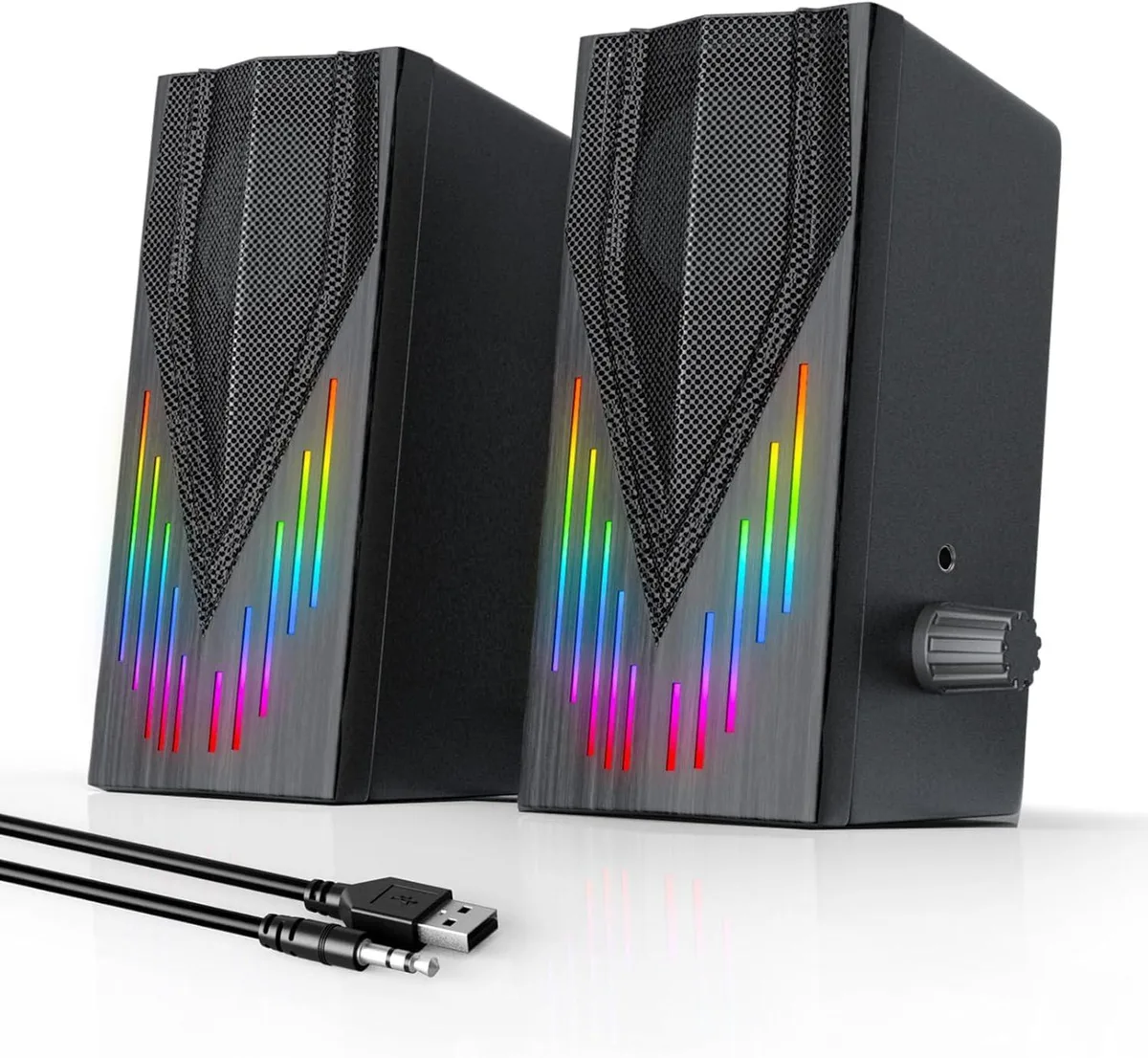  Uakinat E-1065 6 W USB speaker with RGB lighting — product photo