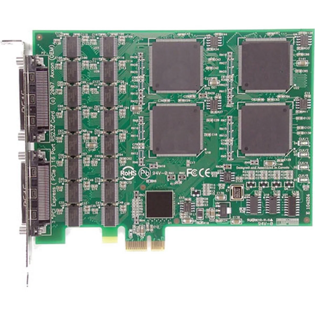 Axxon Computer Corporation Axxon Computer Corporation 16 Port RS232 PCI Express Controller Card #LF729KB — product photo