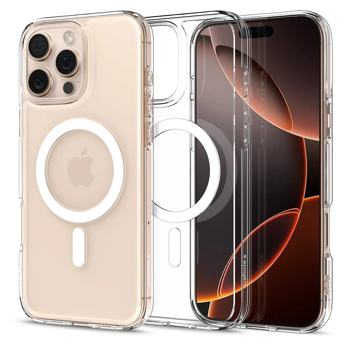  Spigen Ultra Hybrid MagFit ACS08129 Clear Case for iPhone 16 Pro 6.3 — product photo