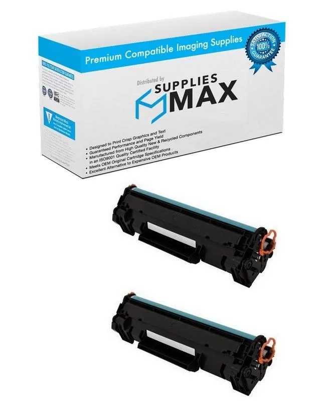 SuppliesMax SuppliesMax HP CF248AD Black Toner Cartridge 2 Pack 1000 Page Yield — product photo