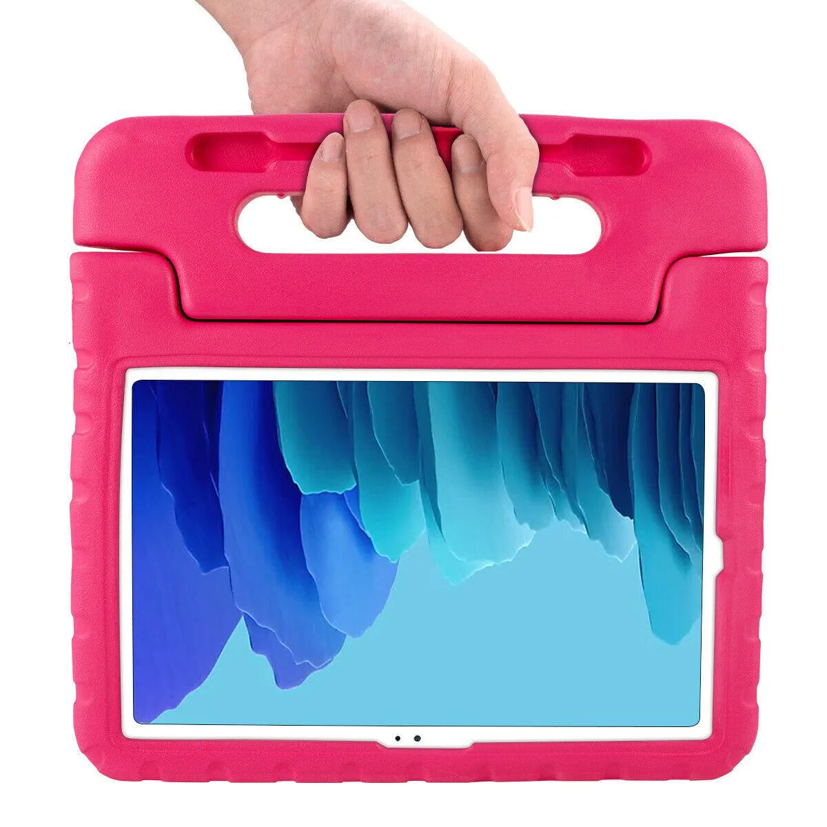 anicestore anicestore laptop case 10.5" pink EVA foam handle kickstand SM-X200/X205/X207 2022 — product photo