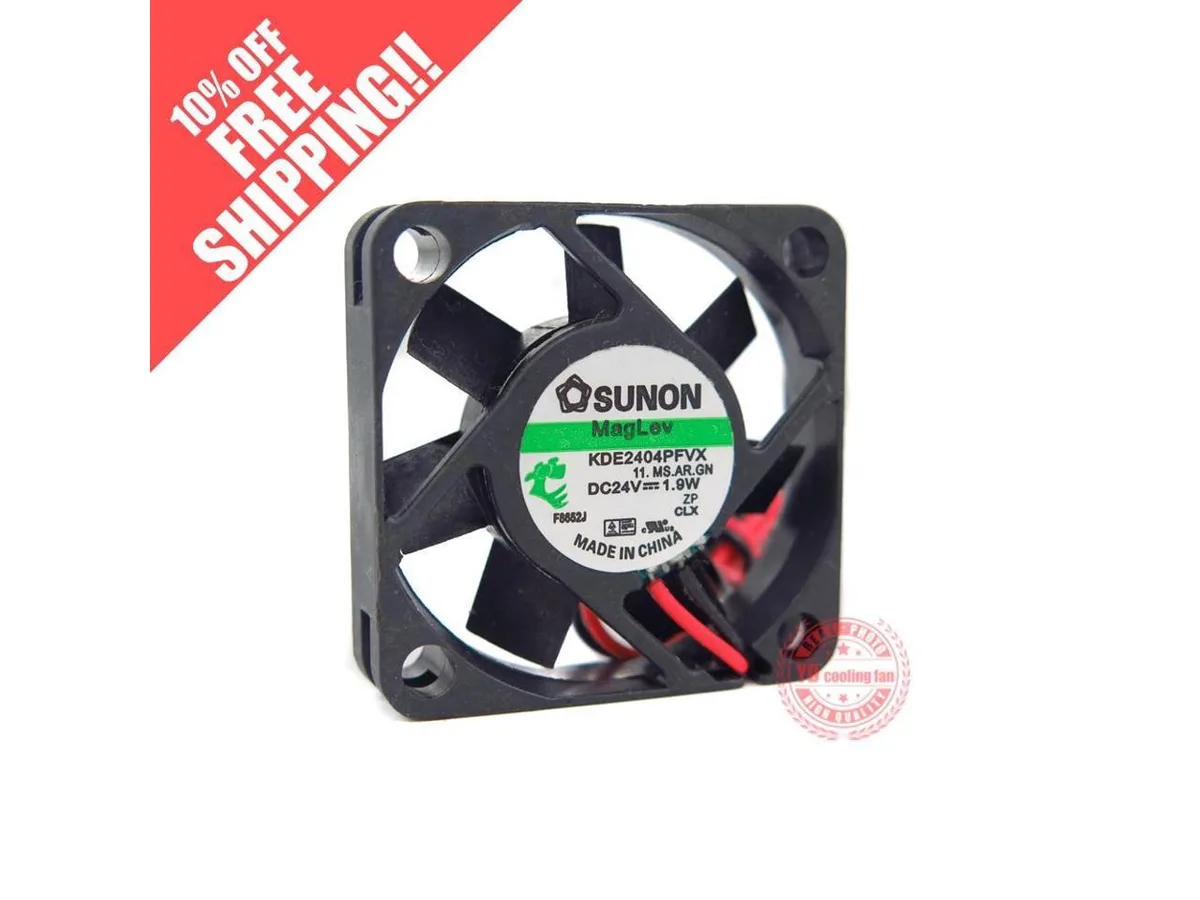 Fans Fans 4010 KDE2404PFVX DC 24V 1.9W 2 lines case fan — product photo