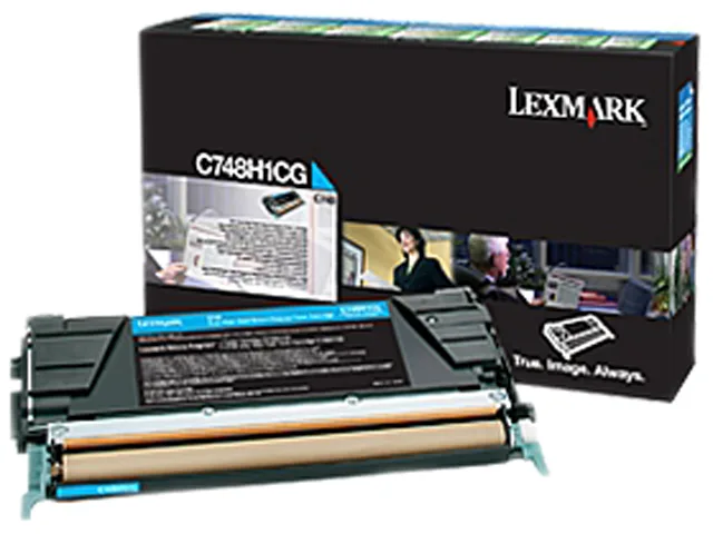 Lexmark Lexmark C748H4CG Cyan High-Yield Toner Cartridge 10000 pages — product photo