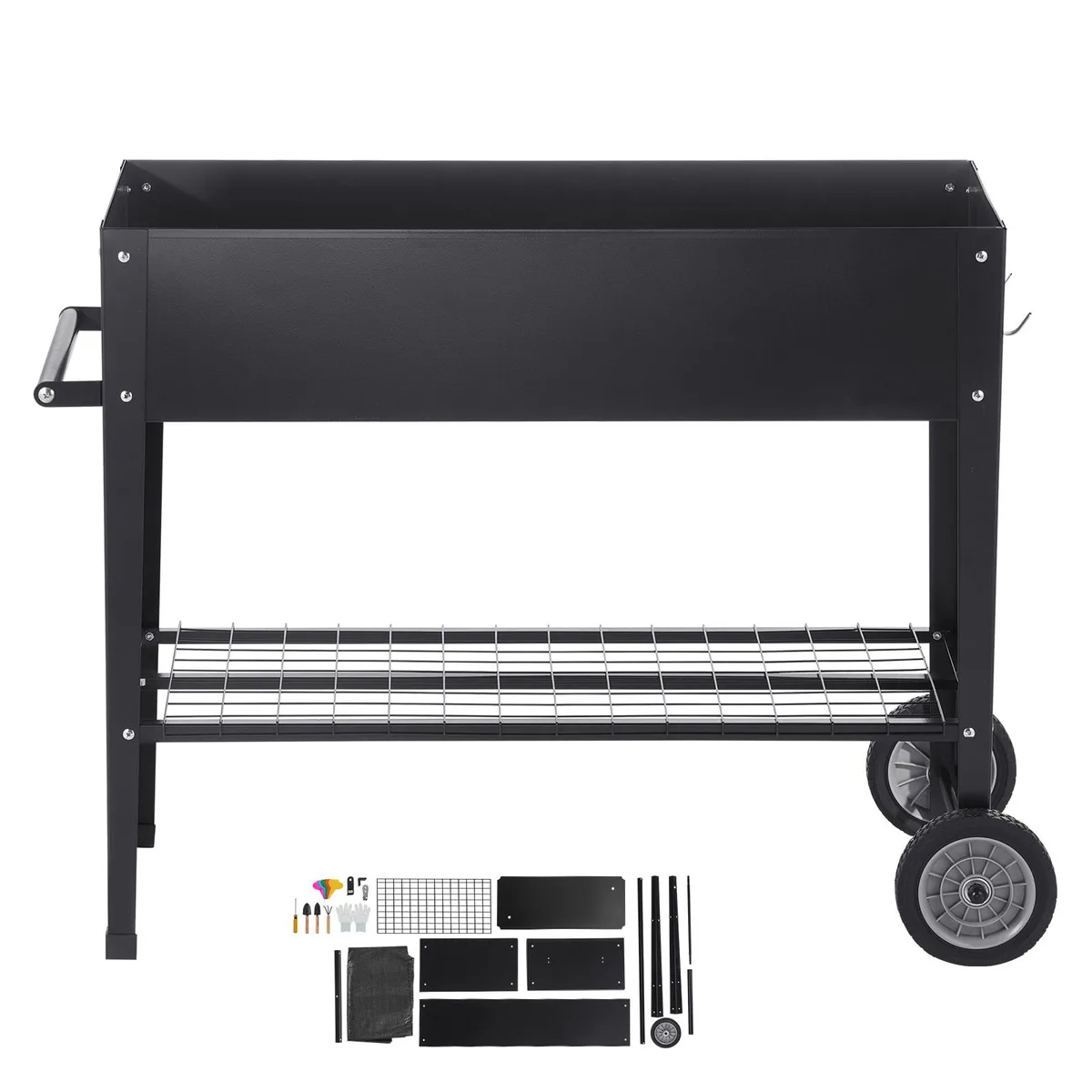 VEVOR VEVOR Raised Garden Bed 42.5 x 19.5 x 31.5 in Black — product photo
