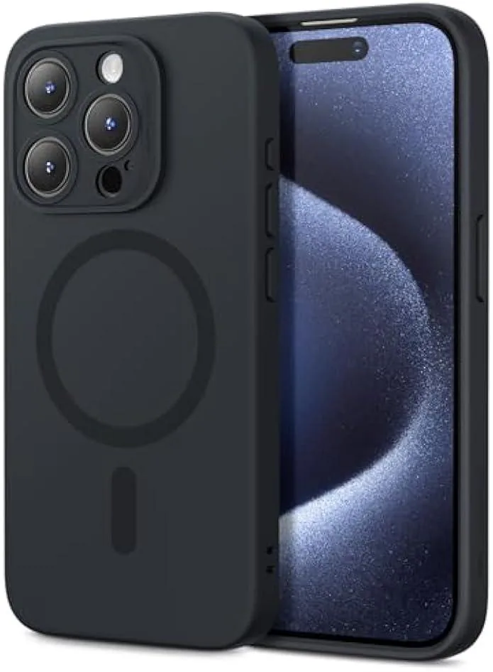 TAURKENAM TAURKENAM MagSafe Case for iPhone 15 Pro Max 1200g Black — product photo