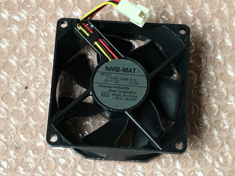 SXDOOL SXDOOL NMB 3110RL-04W-S19 DC12V 3-wire case fan — product photo