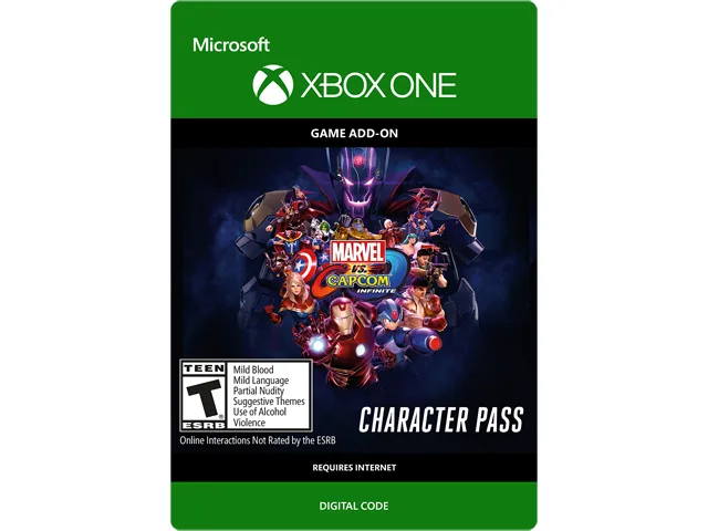 Capcom Capcom 7D4-00240 Marvel vs Capcom Infinite Character Pass downloadable game — product photo