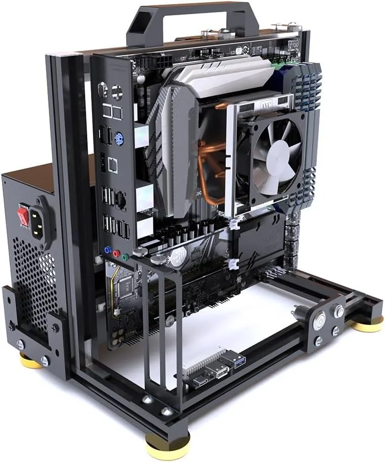 myVolts myVolts Open Air Server Chassis ITX Aluminium Bracket 120 240 Liquid Cooling — product photo