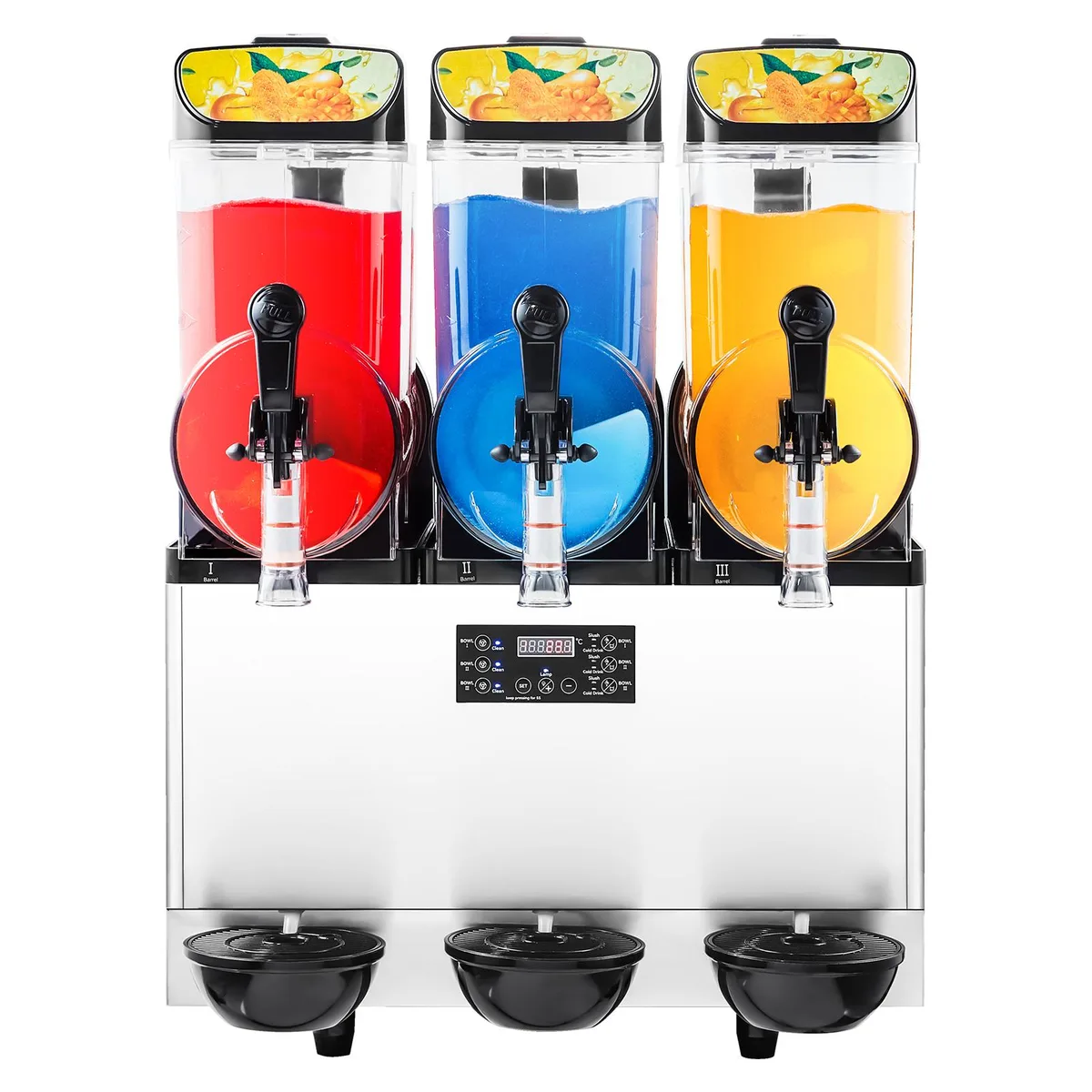 VEVOR VEVOR X-450 Triple Tank Slushy Machine 15Lx3 — product photo