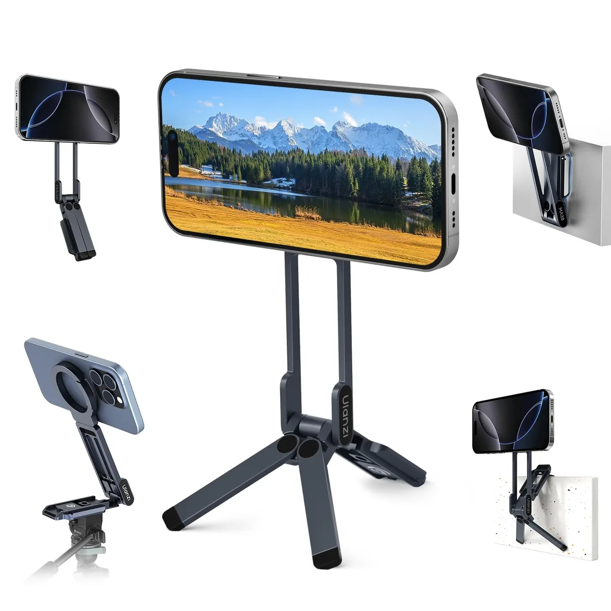  ULANZI MA38 Magnetic Phone Tripod iPhone 12-17 110g — product photo