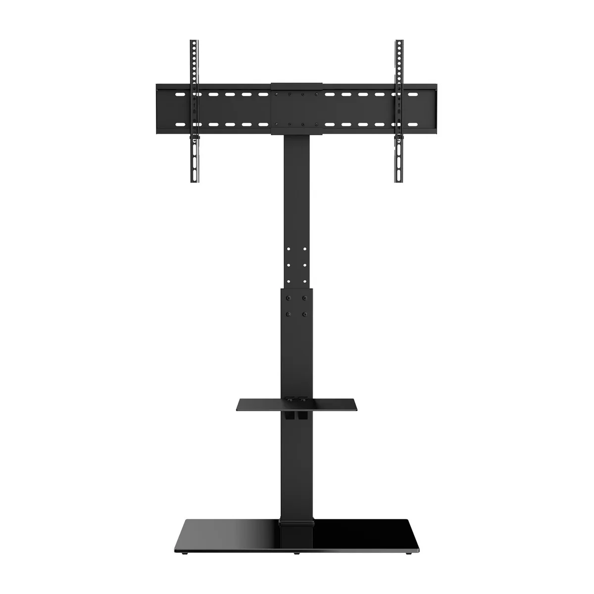 VEVOR VEVOR Swivel Floor TV Stand 32-85" Tempered Glass Base — product photo