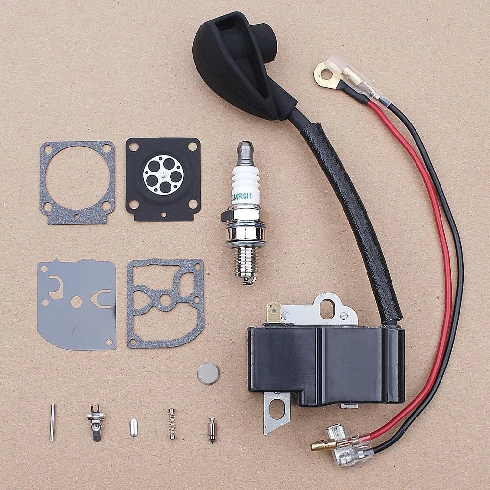 LAHDEK LAHDEK Ignition Coil Carburetor Kit For Stihl HS81 HS86 4237 400 1302 — product photo