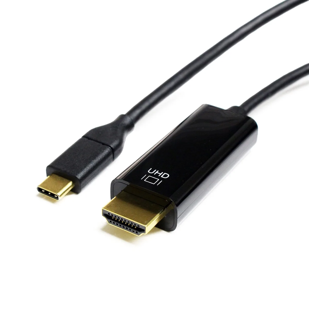 Tera Grand Tera Grand 10' USB 3.1 Type C Male to HDMI Male Cable, Black — product photo