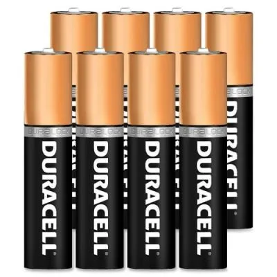 DURACELL DURACELL MN2400B8Z AAA Alkaline Battery 8-pack 1.5V dry cell battery — product photo