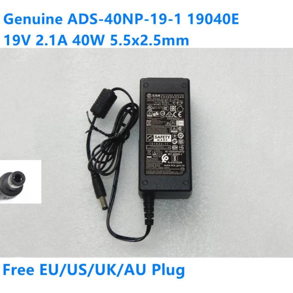 Graviton Graviton 19V 2.1A 40W AC Adapter 5.5×2.5mm — product photo