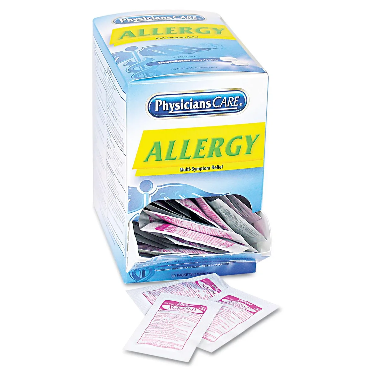 Acme United Acme United 90091 allergy antihistamine two-pack 50/box — product photo