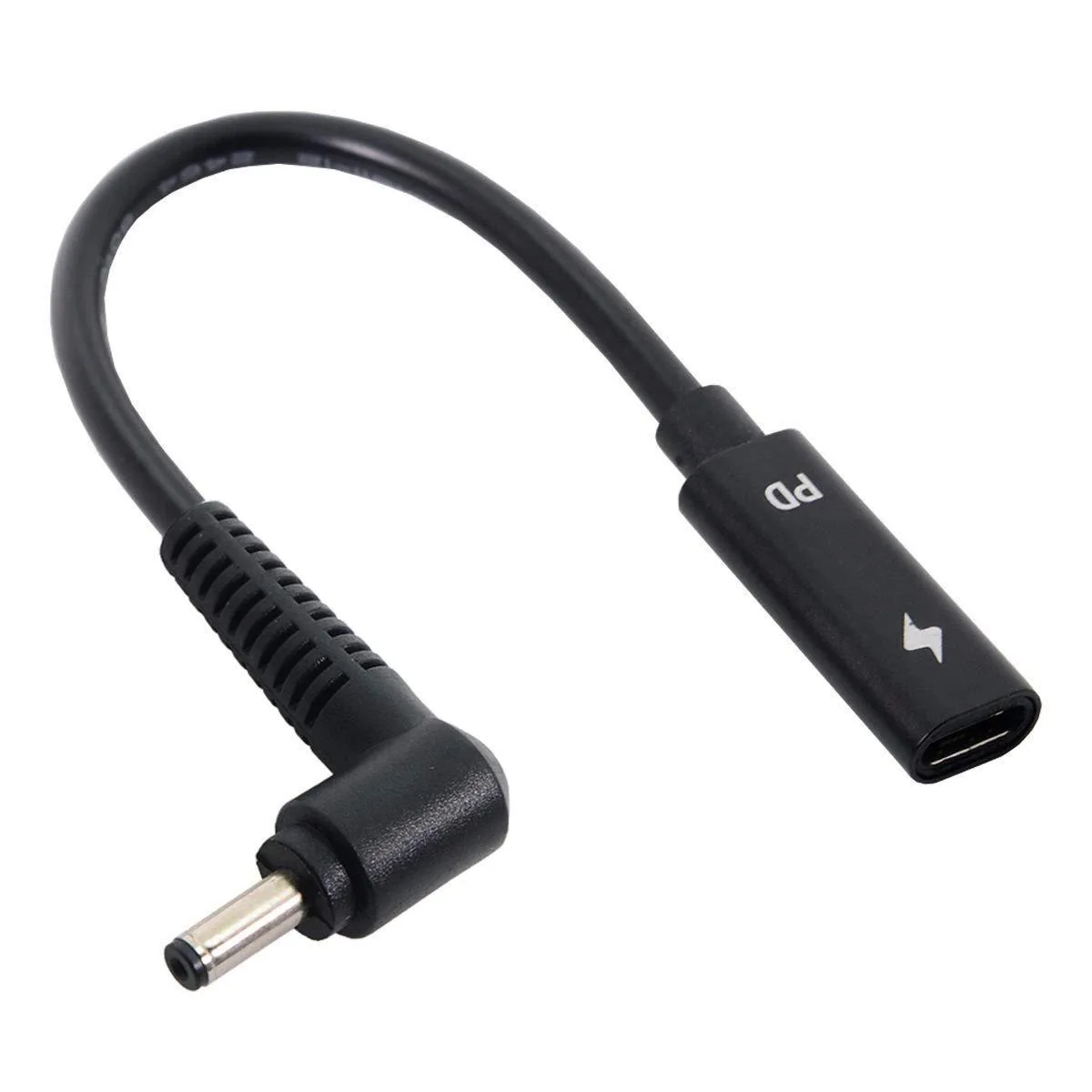 LORDWORLD LORDWORLD USB 3.1 Type-C Female to DC 4.0x1.3mm PD Cable 18-20V 65-100W — product photo