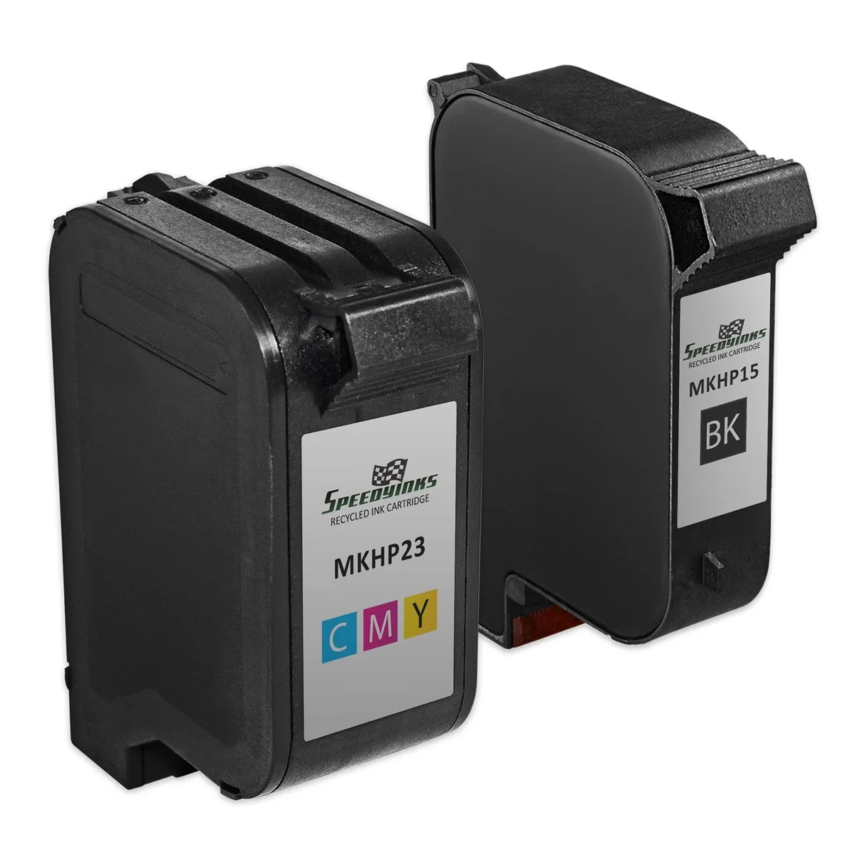 Speedy Inks Speedy Inks Ink Cartridge Replacement for HP 23 and HP 15 1 Black 1 Color 2-Pack — product photo