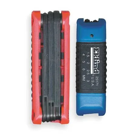Eklind Eklind 25016 16 Piece Metric/SAE Fold-Up Hex Key Set — product photo