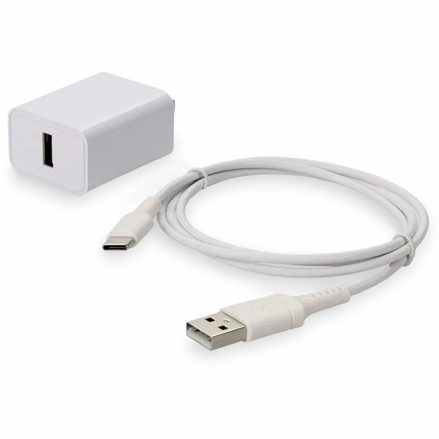 AddOn AddOn Wall Charger 5V 1.8A USB-A with 3ft USB-C 2.0 Cable White — product photo