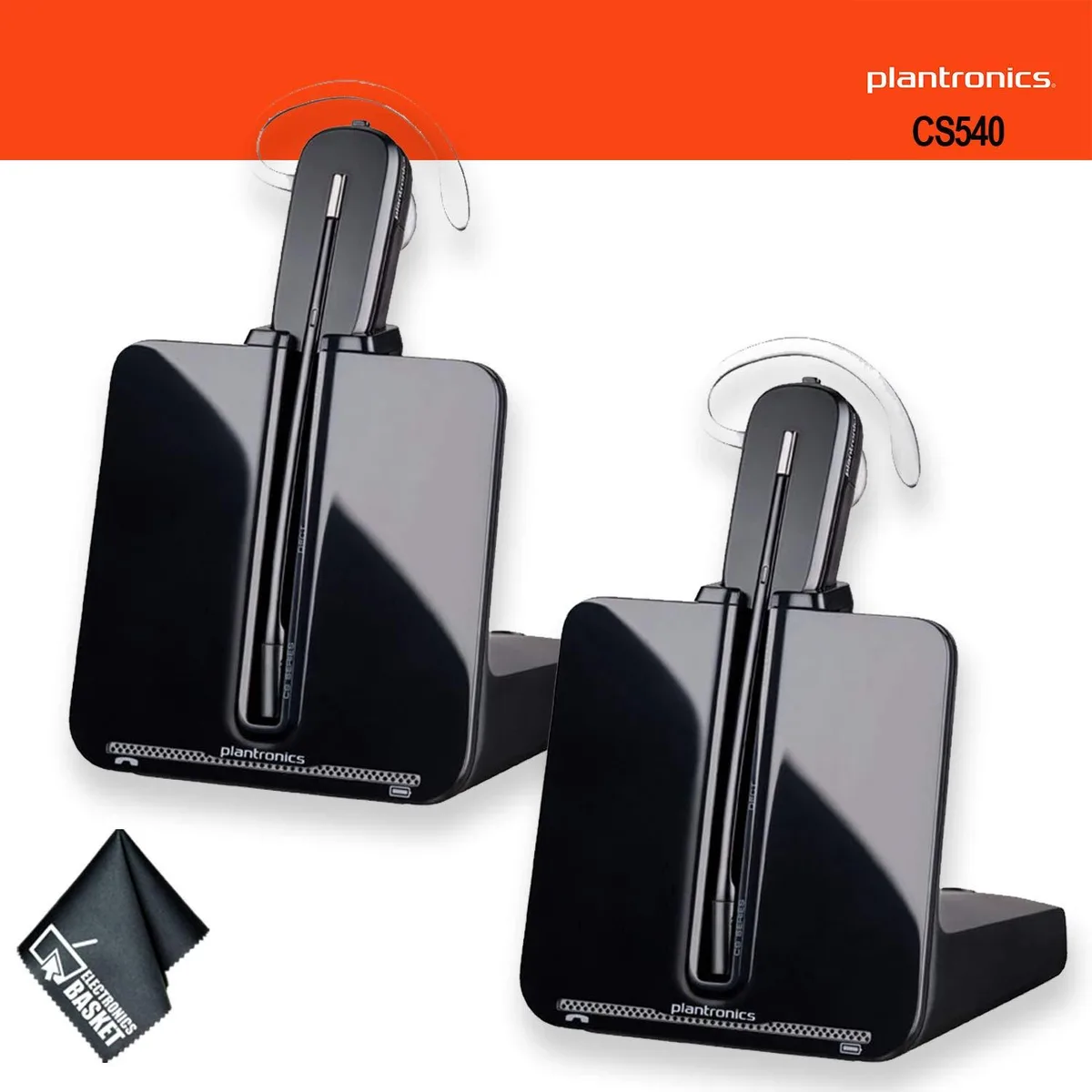 Plantronics Plantronics CS540 Wireless Headset System 2 Pack — product photo